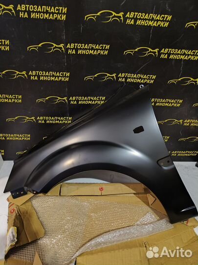 Крыло переднее KIA RIO 05-11 левое под молдинг