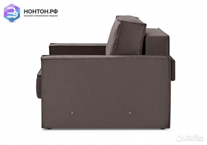 Кресло еврокнижка Тревис шоколадное