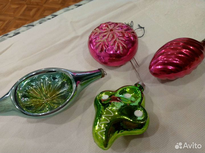 Елочные игрушки СССР советские