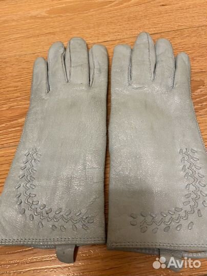 Перчатки натуральная кожа на утеплителе