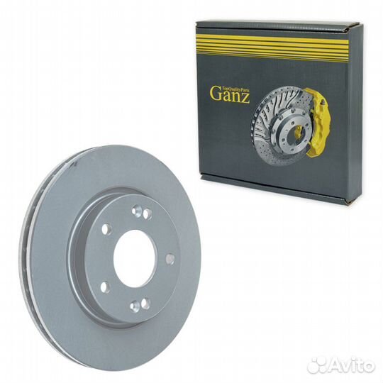 Диск тормозной передний с покрытием hyundai Ela