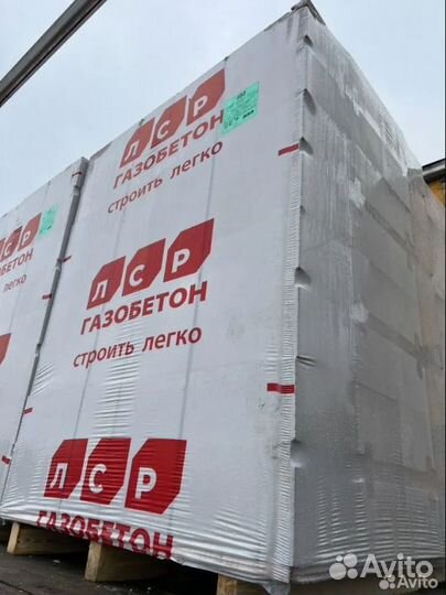 Блок из газобетона от производителя D400 250х400х625