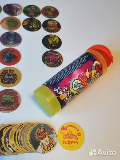 Набор фишек Сhupa Caps из 90х новый тубус