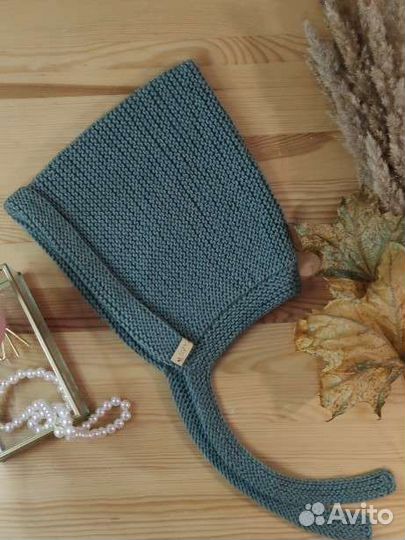 Чепчик вязаный