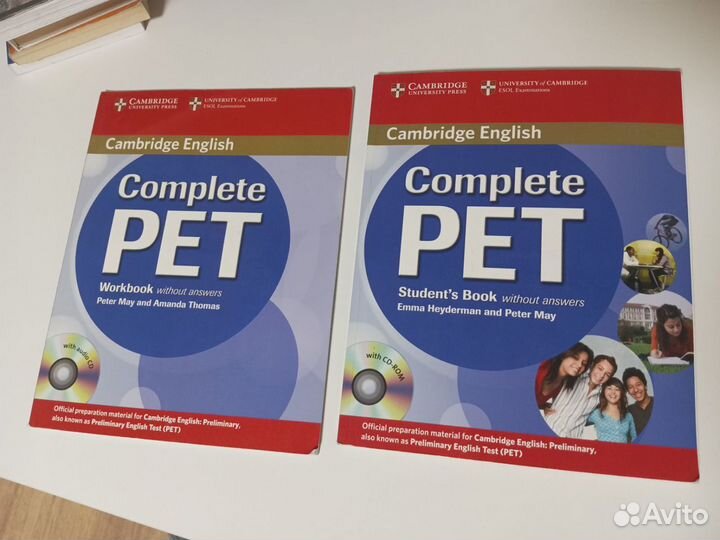 Учебники по английскому Complete Pet Cambridge