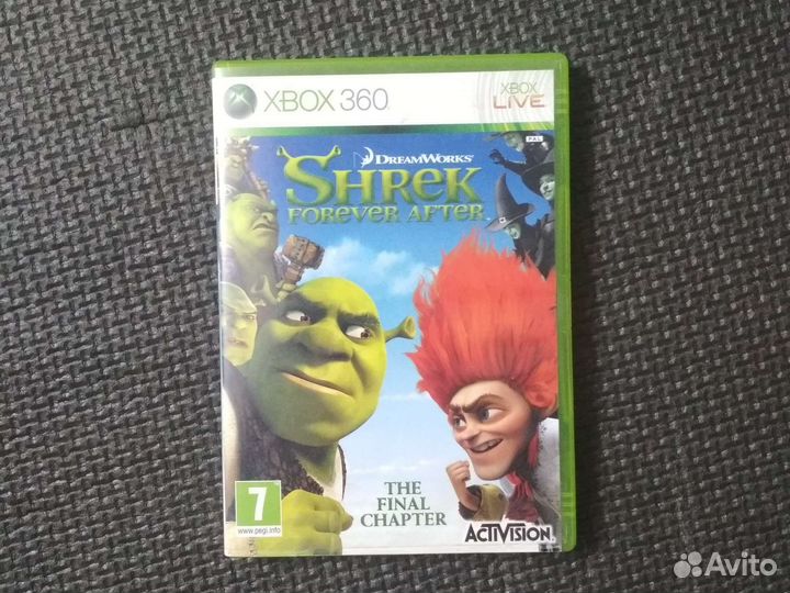 Shrek игра лицензия диск для Xbox 360