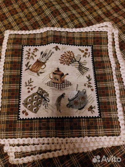Скатерть и салфетки гобелен