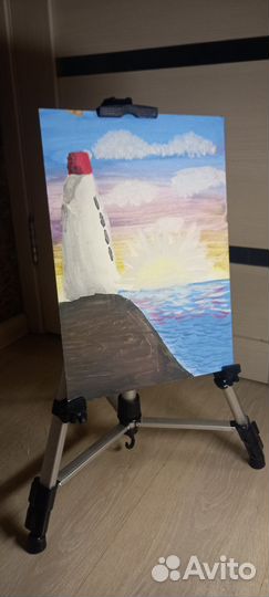 Авторская картина на грунтованном холсте