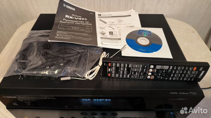 Yamaha RX-V471 5.1 USB Hdmi ARC/CEC 105Вт/канал