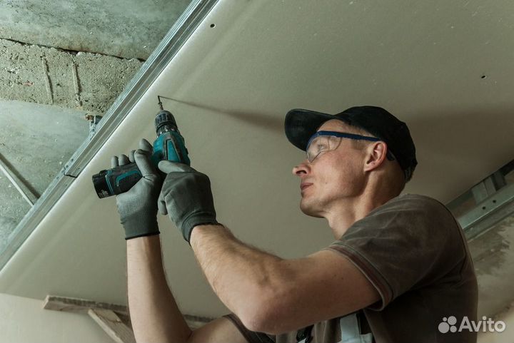 Гипсокартонщик. Монтаж гипсокартона в Москве