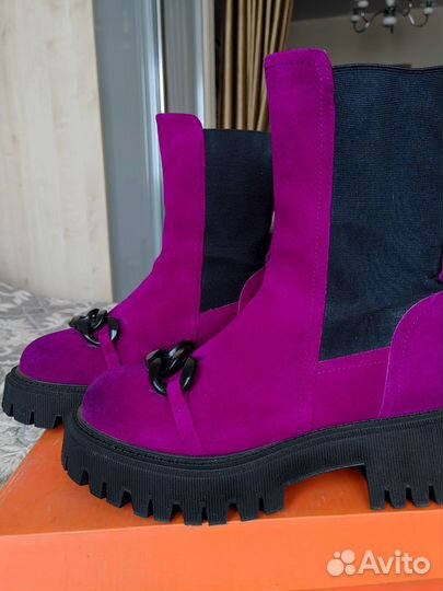 Ботинки челси женские