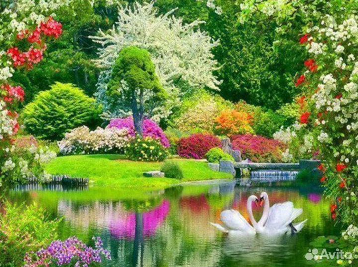 Набор 20*25, 40*50 см. алмазная вышивка