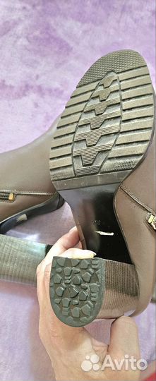 Сапоги зимние, натуральные