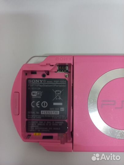 Sony PSP 1004 Pink коллекционная