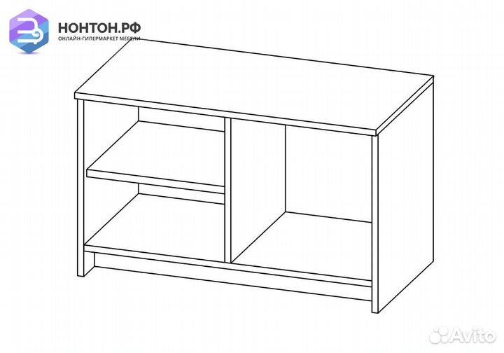 Тумба Сириус белая