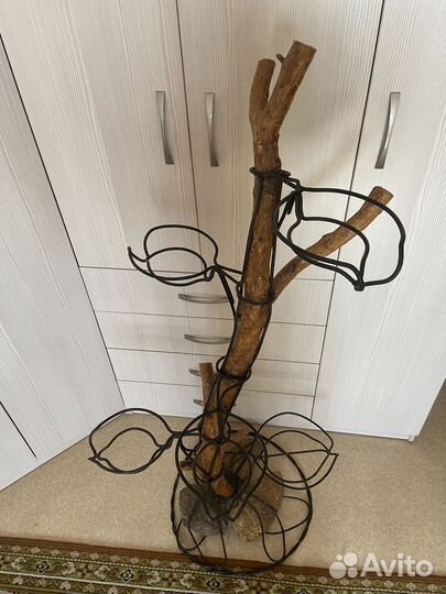 Подставка для цветов ручной работы