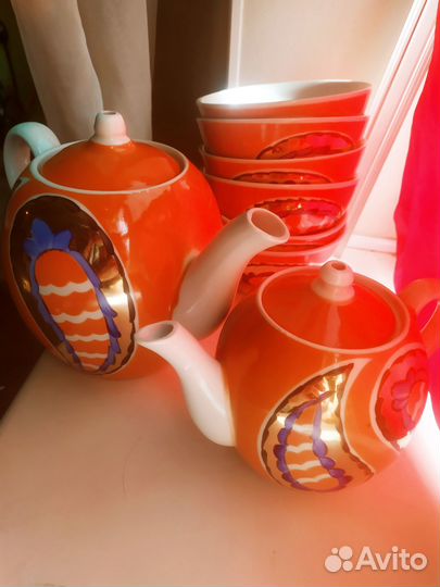 Чайный сервиз с пиалами СССР 80-е годы