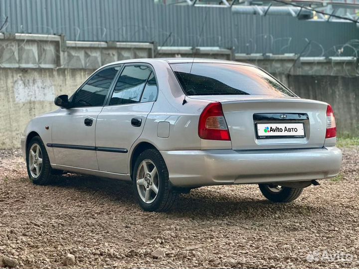 Hyundai Accent 1.5 МТ, 2001, 239 000 км