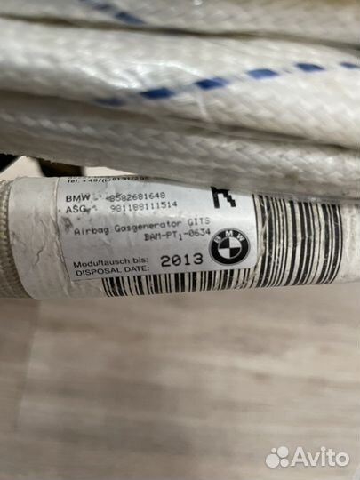 Подушки безопасности боковые (Шторка) BMW 3 E46