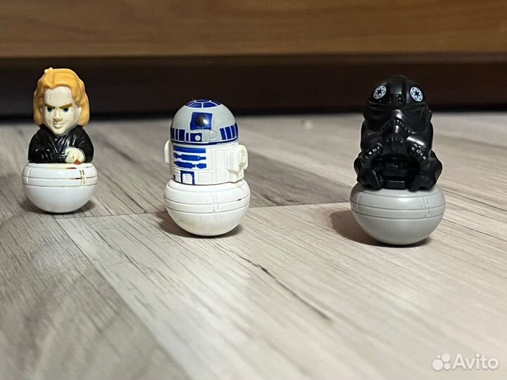 Фигурки неваляшки звездные войны магнит