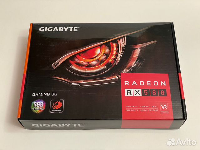 Видеокарта Gigabyte Radeon RX 580 Gaming 8G