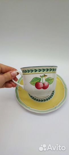 Чайная пара, French Garden от Villeroy & Boch фарф