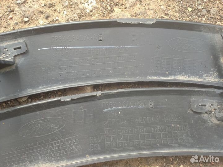 Накладки крыла Ford Explorer 2010-2015