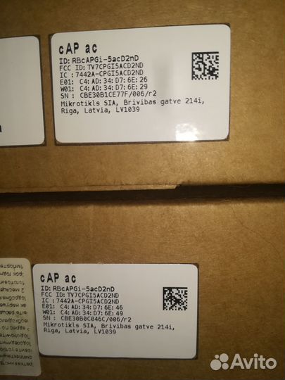 Точка доступа Mikrotik rbcapgi-5acD2nD