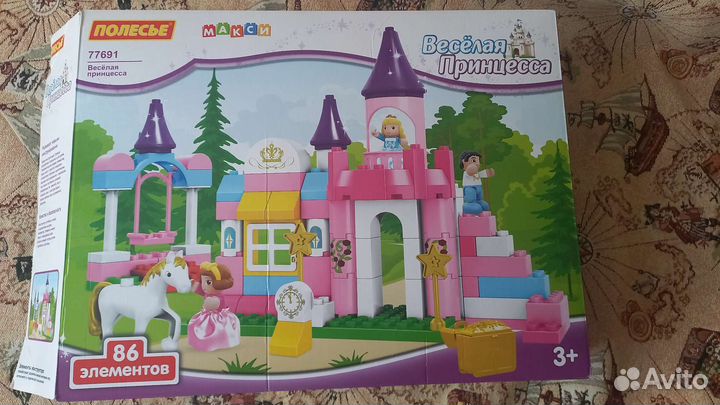 Конструктор для девочки Веселая принцесса Полесье