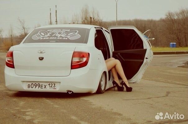 Пружины с занижением -90 на Гранту