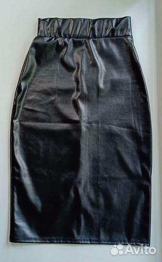 Юбка из экокожи 40-42