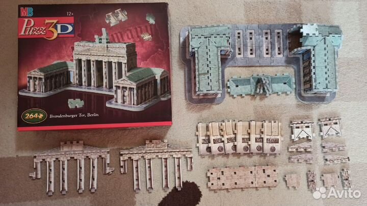 Puzz 3D / 3Д Паззл Бранденбургские ворота
