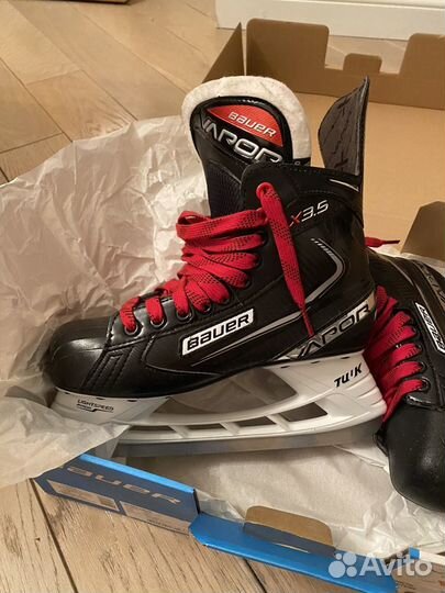 Хоккейные коньки bauer x3.5