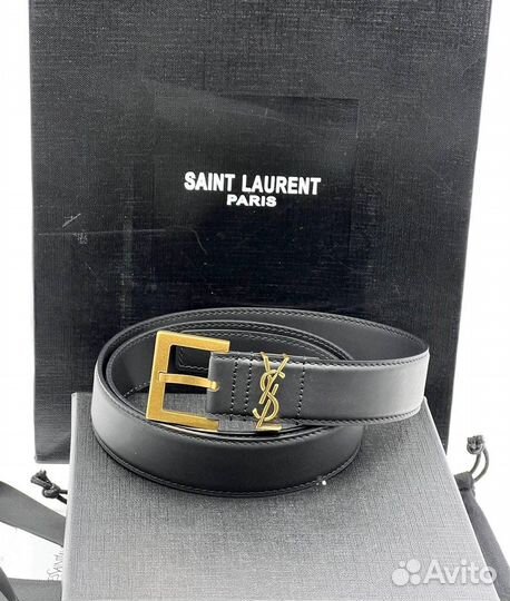 Ремень Saint Laurent YSL натуральная кожа