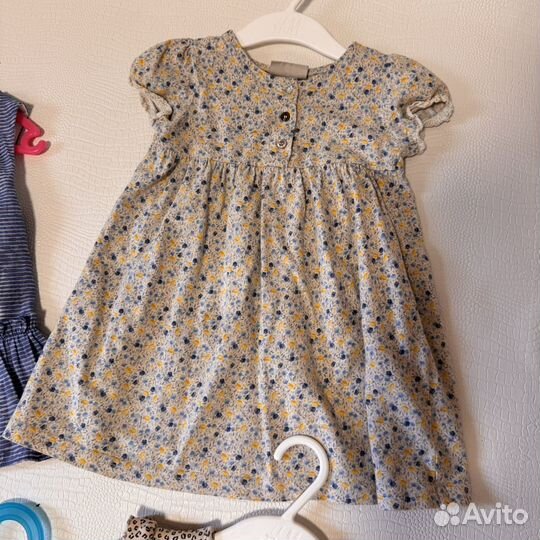 Летние платья для девочки 80-86-92