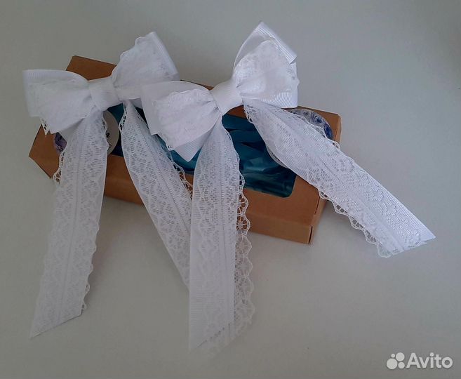 Школьные банты ручной работы