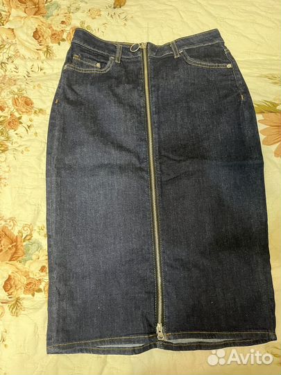 Юбка джинсовая 44