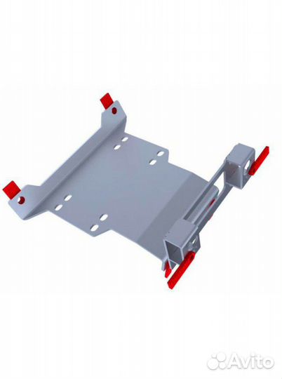 Площадка для лебедки на Polaris RZR 1000