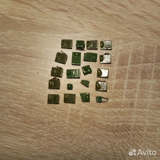 Конденсаторы км зеленые