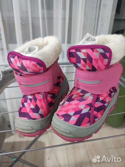 Сапоги зимние для девочки 23- 25 размер