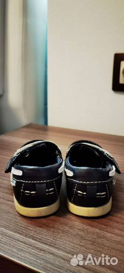 Мокасины топсайдеры для мальчика 23 Carter's