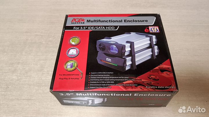 Внешний корпус для hdd Age Star CCB3AT