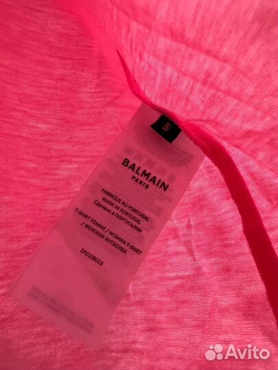 Женская футболка Balmain