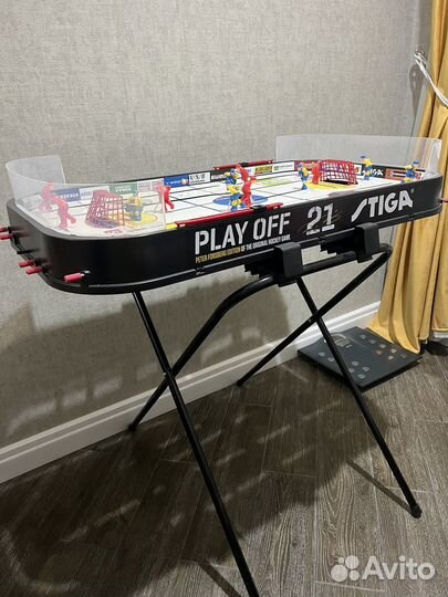 Настольный хоккей stiga play off 21 с подставкой