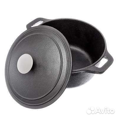 Кастрюля чугунная