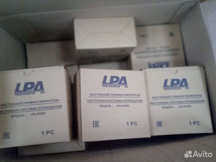 Оповещатель речевой lpa 6W
