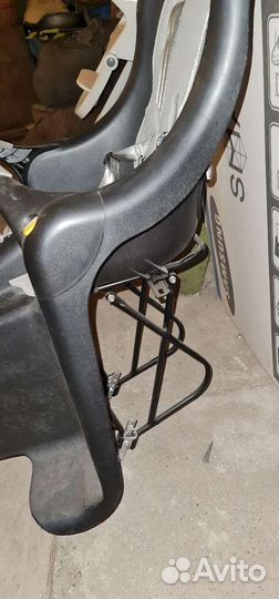 Детское велокресло на багажник