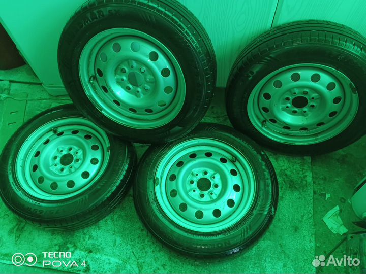 Летние колеса r14