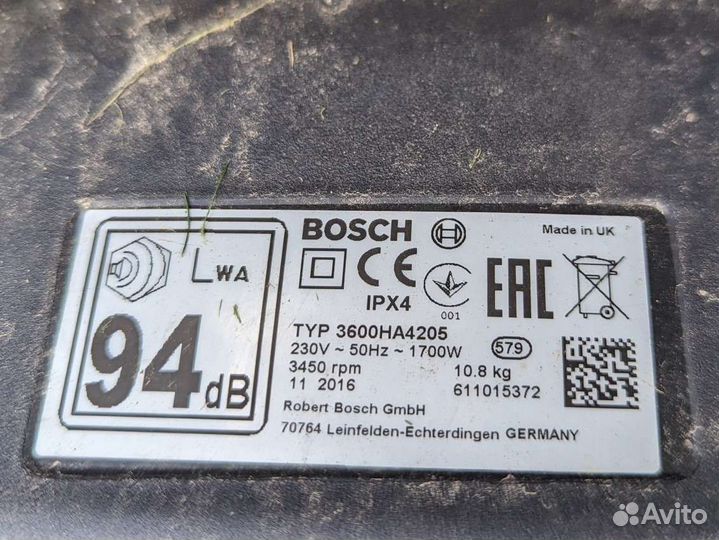 Газонокосилка электрическая Bosch Rotak 40