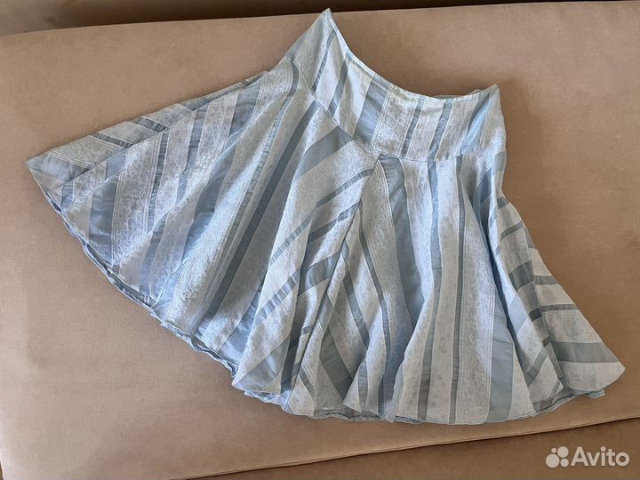 Воздушная юбка солнце с кокеткой 46 48